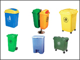 Plastic Trash Can 2